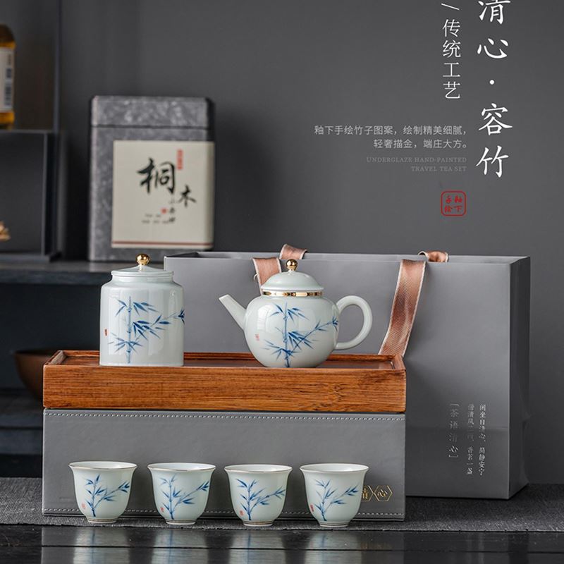 御泉茶语清心-容竹套组