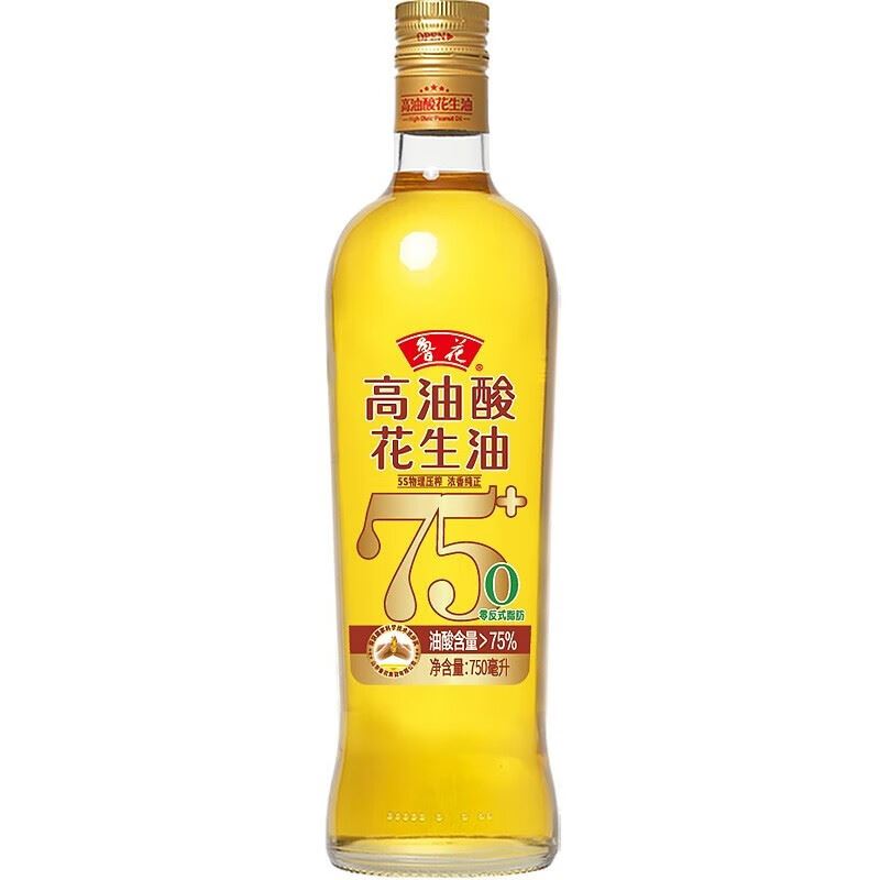鲁花高油酸花生油750ml*1