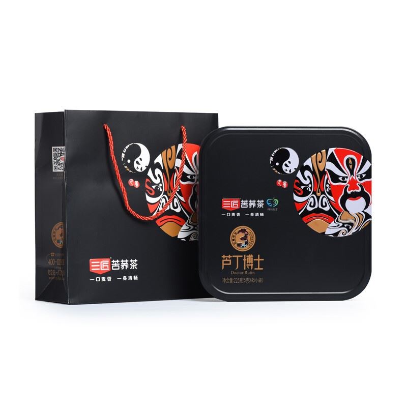 三匠225g芦丁博士荞麦粉(脸谱)