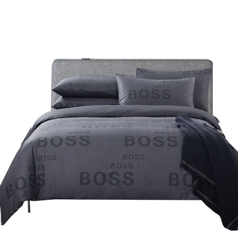 HUGOBOSS全棉四件套(灰色)HBCA027