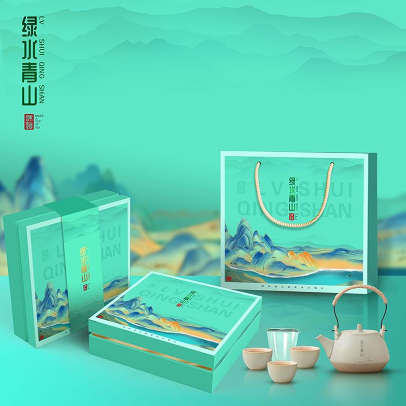 沏一杯茶绿水青山-茶具礼盒套装PTL922
