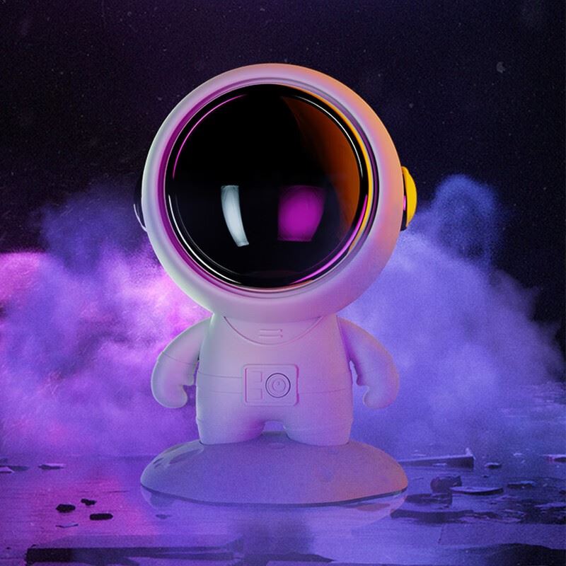 幻响太空人蓝牙音响DW03白色