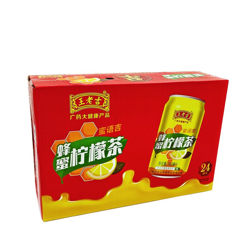 王老吉蜂蜜柠檬茶（罐装）24罐