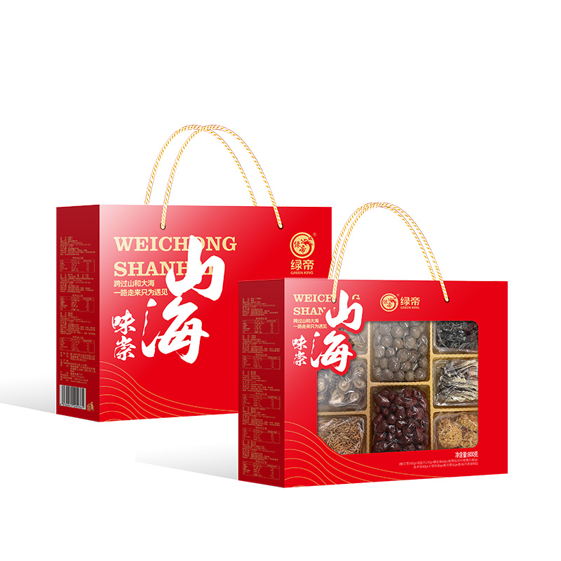 绿帝味崇山海干货礼盒800款