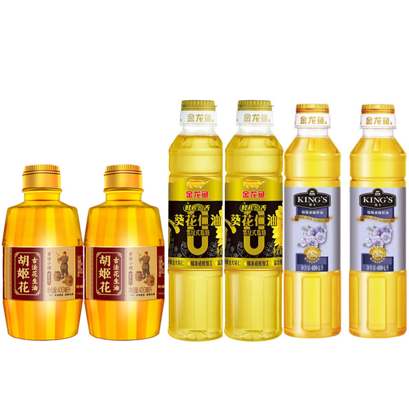 金龙鱼食用油礼盒-普乐B2400ml
