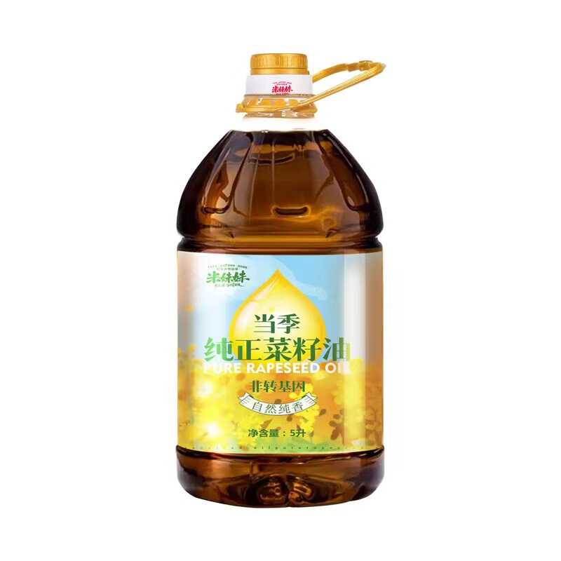 米妹妹纯正菜籽油5L（物理压榨）