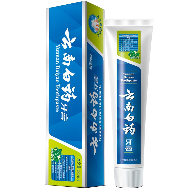 云南白药牙膏薄荷香型230g