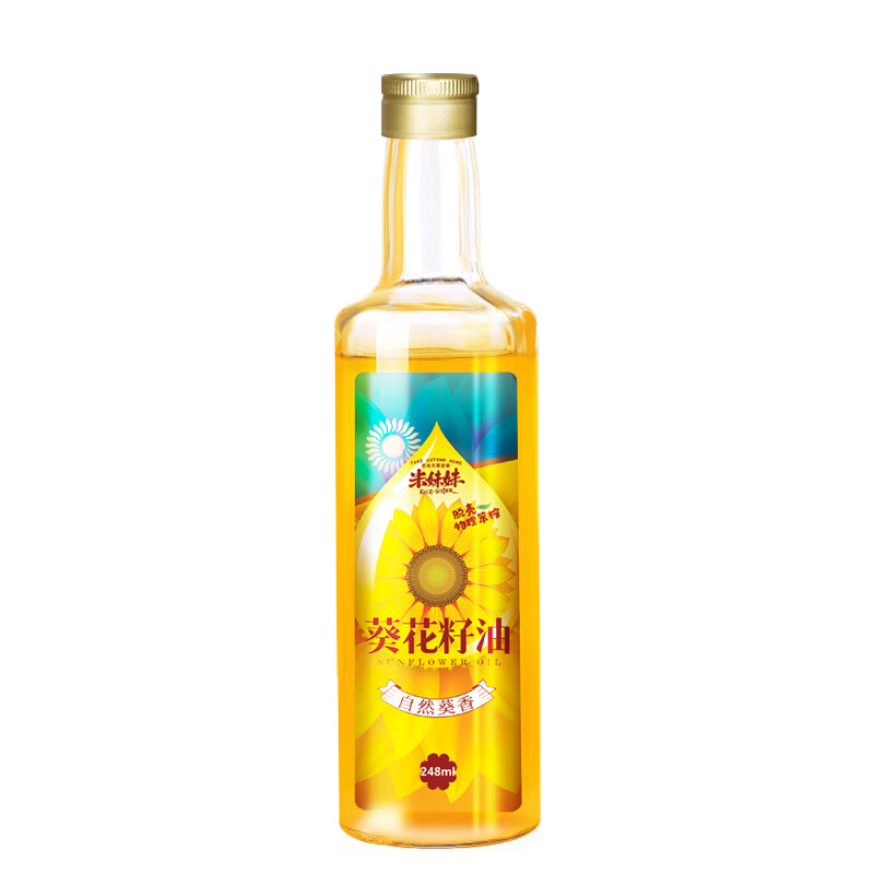 米妹妹葵花籽油248ml