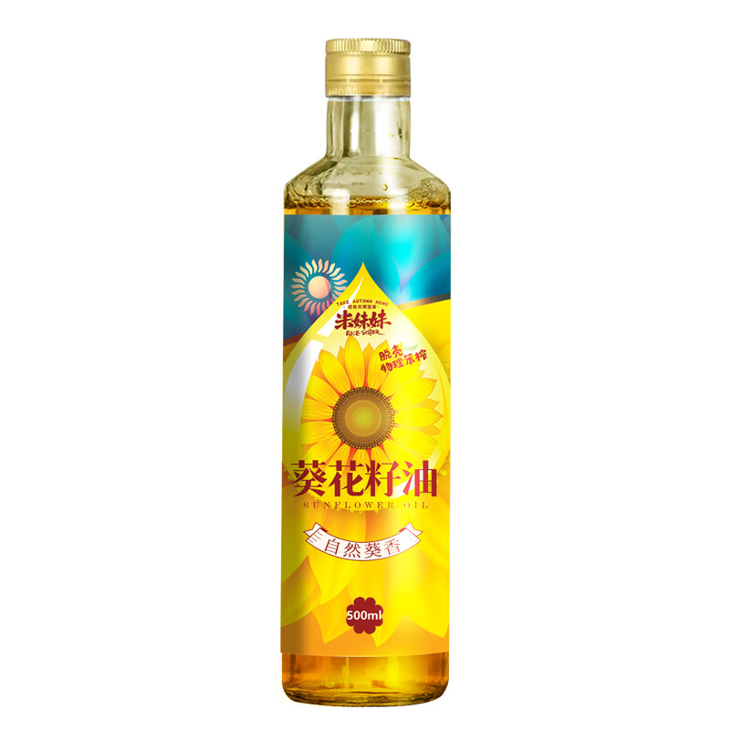 米妹妹葵花籽油500ml