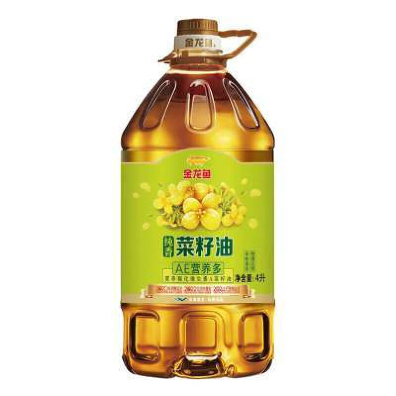 金龙鱼AE营养多纯香菜籽油4L