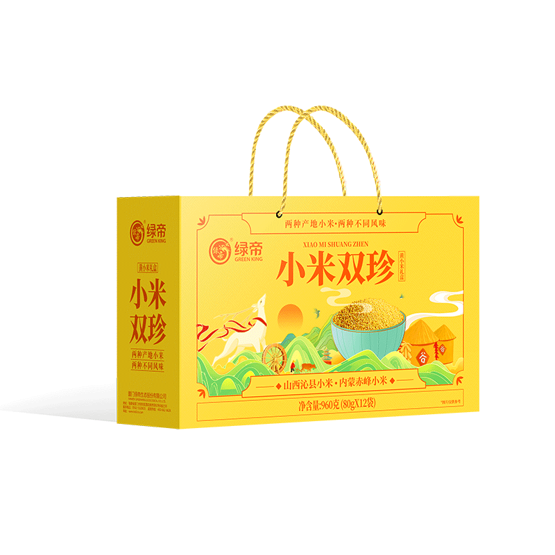 绿帝小米双珍杂粮礼盒960款