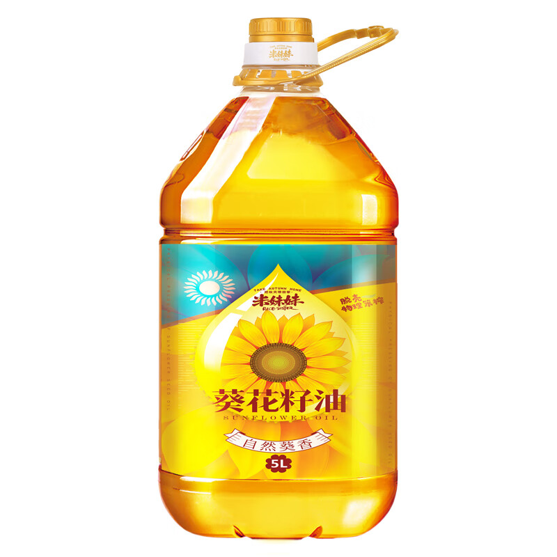 米妹妹葵花籽油5L