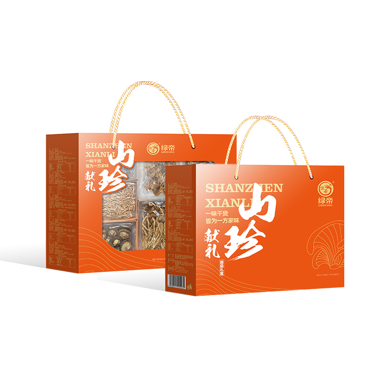 绿帝山珍献礼干货礼盒425款