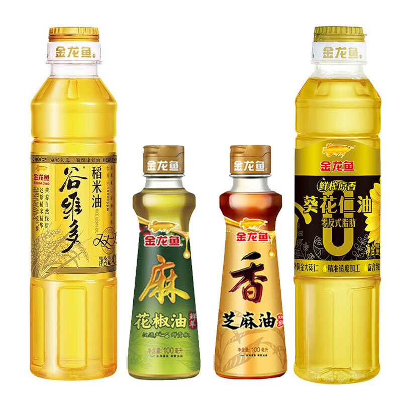 金龙鱼食用油礼盒-优选D1000ml