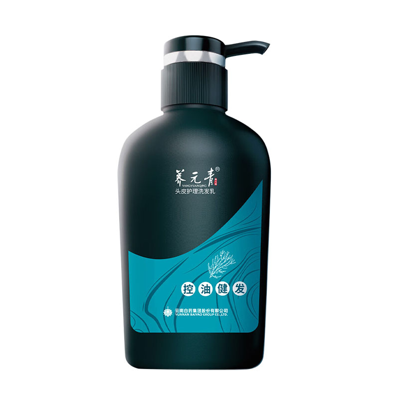 云南白药养元青控油健发洗发乳500ml