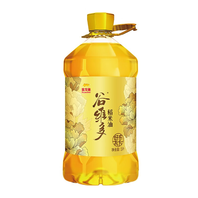 金龙鱼东方好礼稻米油5L