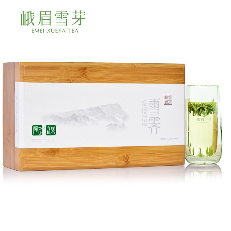 峨眉雪芽雪霁禅心礼盒装200g