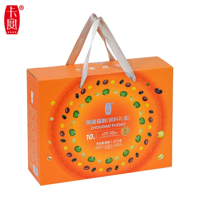 卡宴粥道福到粥料礼盒1250g