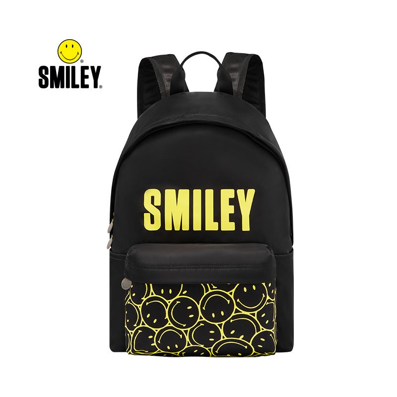 笑脸微笑双肩包SMILEY-XB21-6003笑脸黑