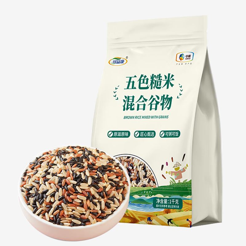 中粮可益康五色糙米1kg
