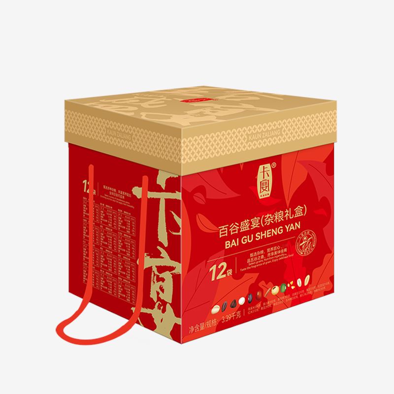 卡宴百谷盛宴杂粮礼盒3390g