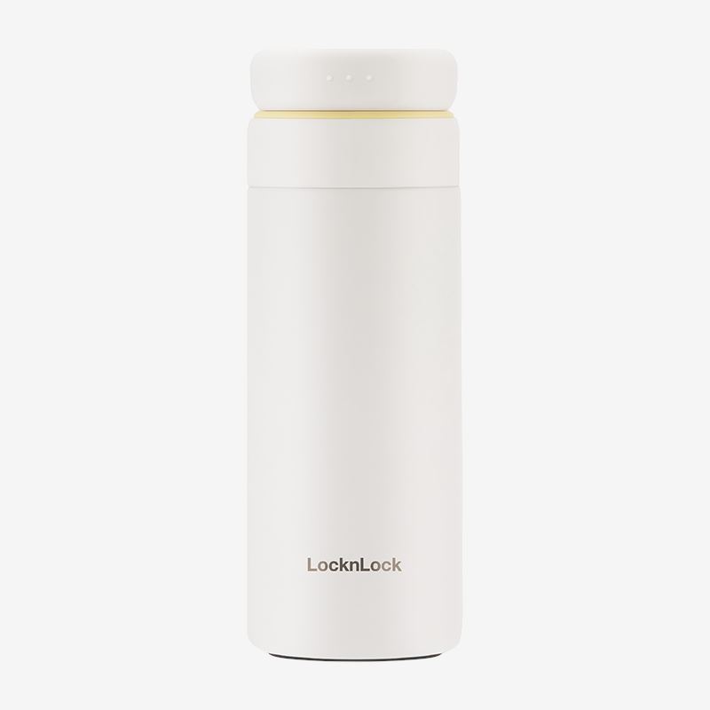 LHC3289WHT乐扣乐扣立立推盖保温杯350mL（白）