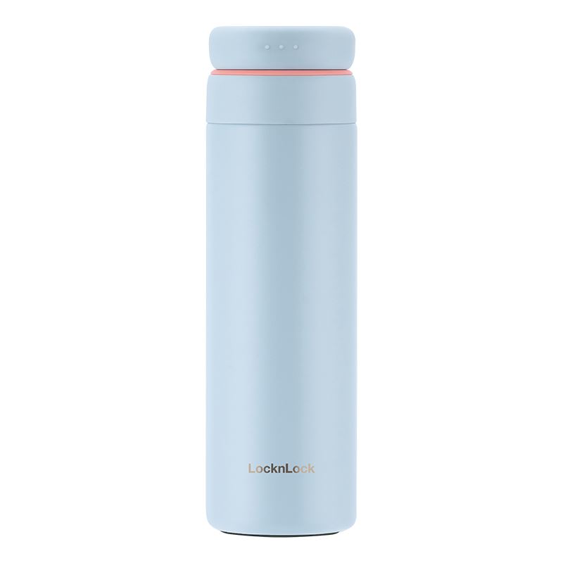 LHC3290BLU乐扣乐扣立立推盖保温杯450mL（蓝）