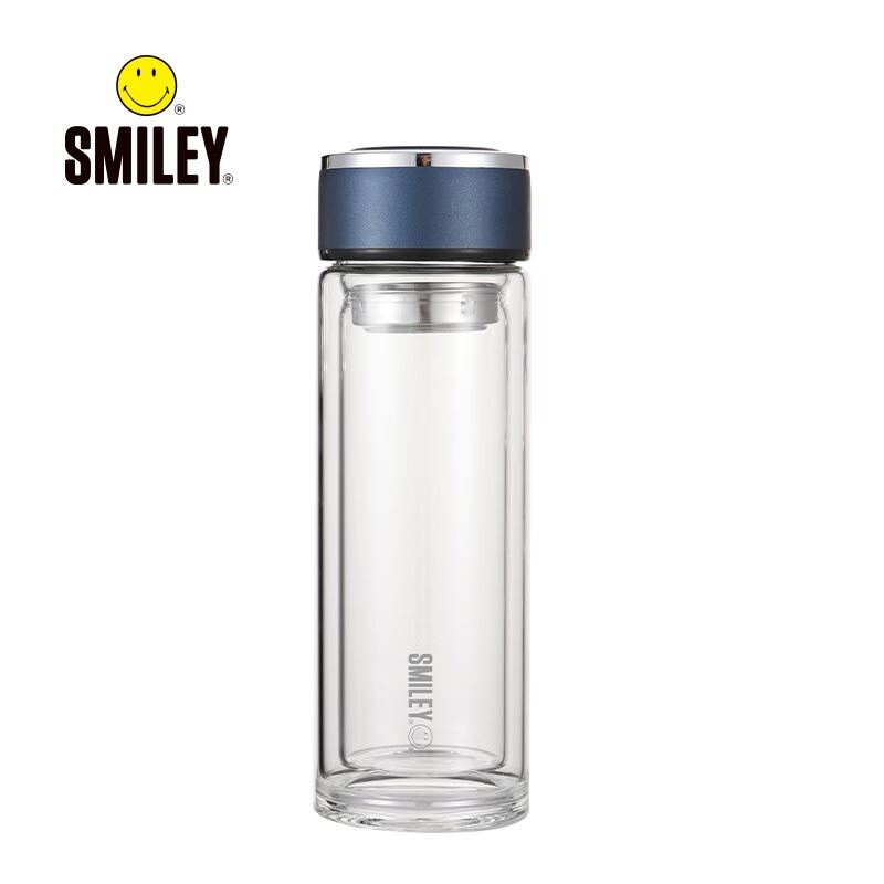 SMILEY茗茗双层玻璃杯SY-HBL3201