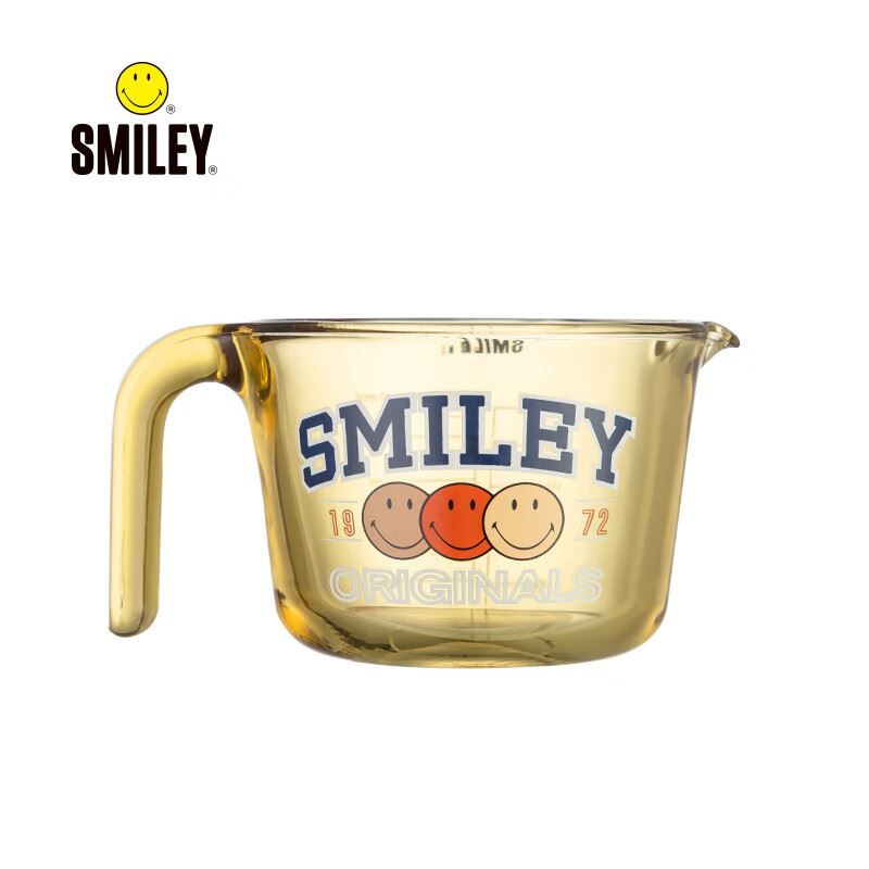 SMILEY高硼硅玻璃杯香颂计量杯SY-HBL5001