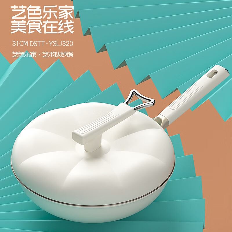 都市太太艺色乐家·艺术钛炒锅DSTT-YSLJ320
