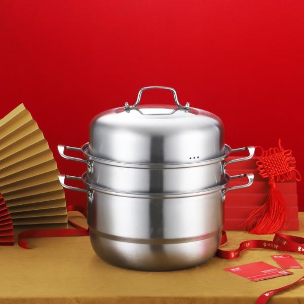 臻尚多用蒸锅（三层）单底