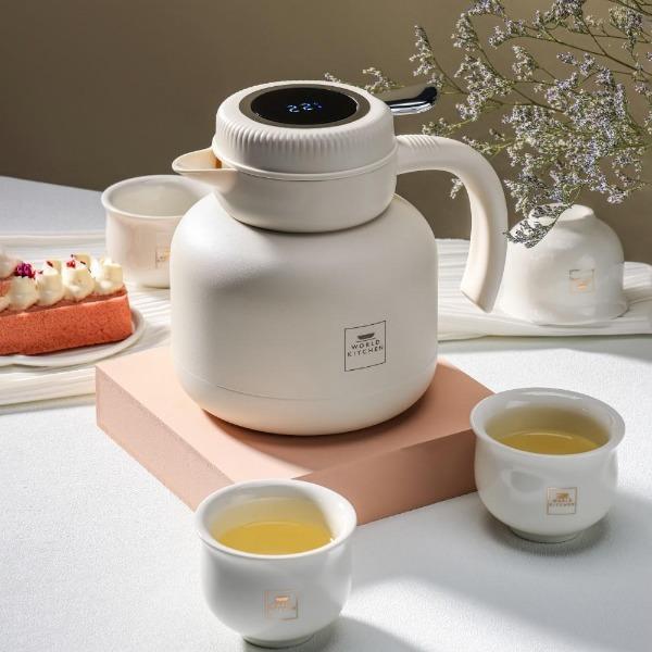 康宁温显焖茶杯壶五件组