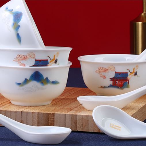 康宁冰萃玲珑盛世鸣和餐具8件套