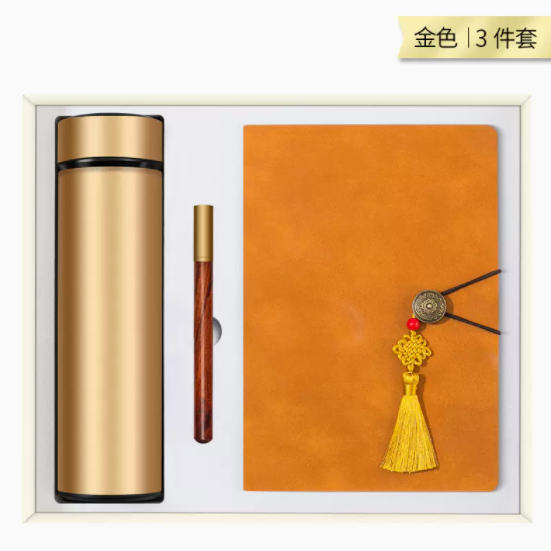 商务套装复古油边本三件套