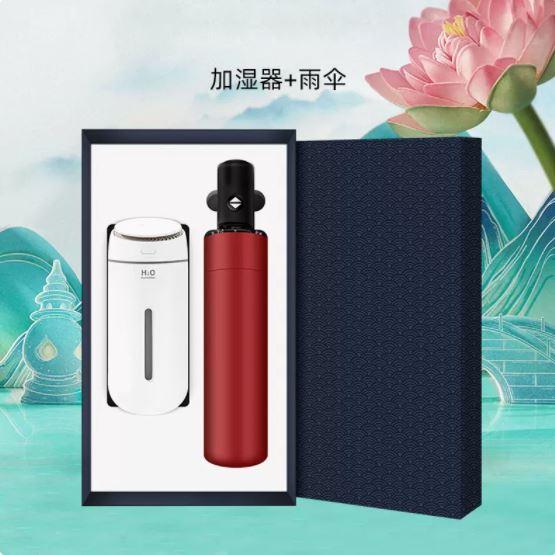商务套装夜光加湿器系列两件套