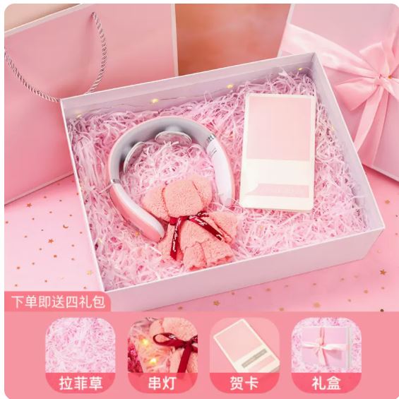 商务套装女士颈椎仪礼品五件套