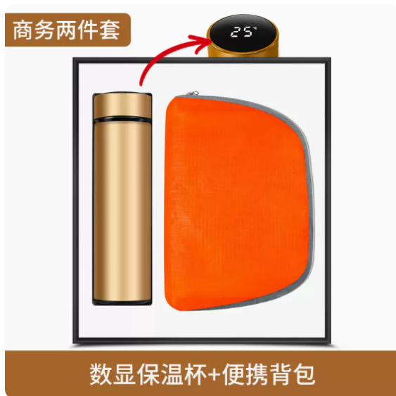 商务套装折叠背包两件套