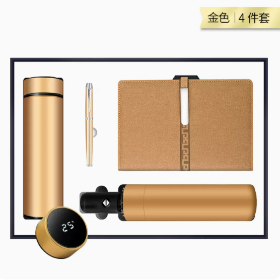 商务套装长扣记事本四件套