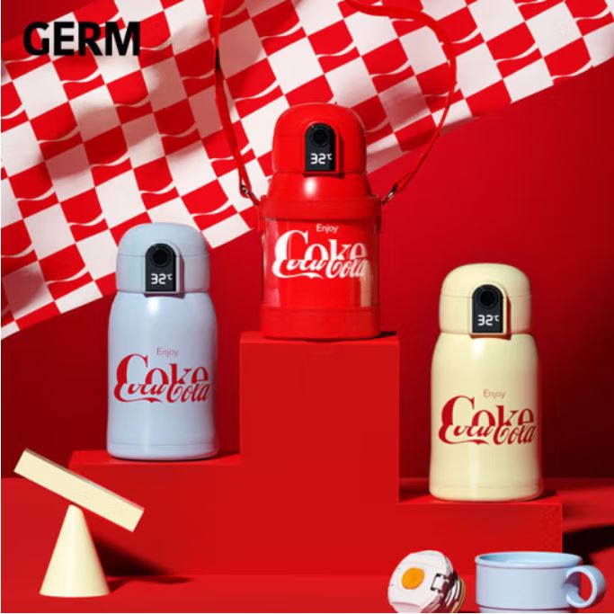 格沵（germ）可口可乐联名款智能保温杯