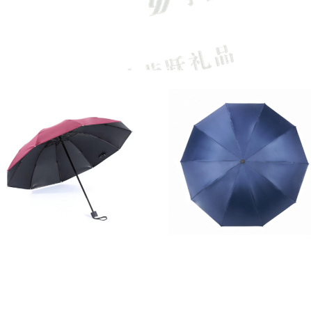 普通品牌黑胶伞