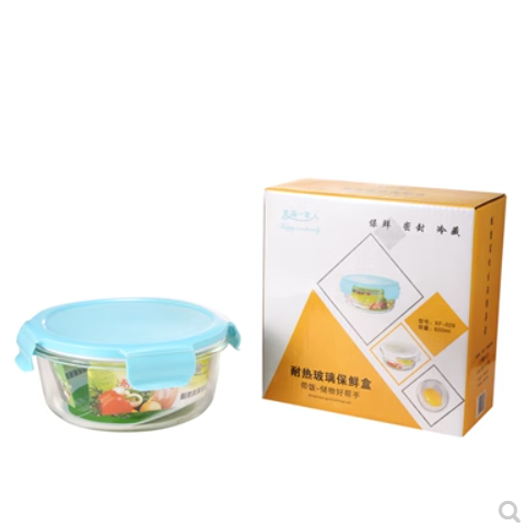 玻璃保鲜盒圆碗XF-028