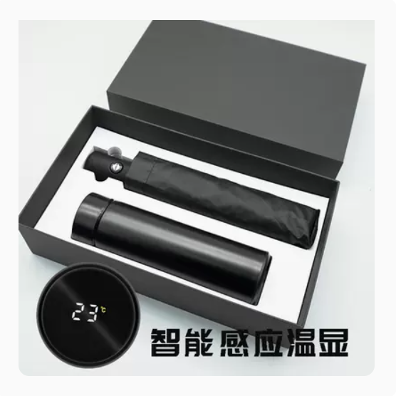 现货温显杯雨伞2件套
