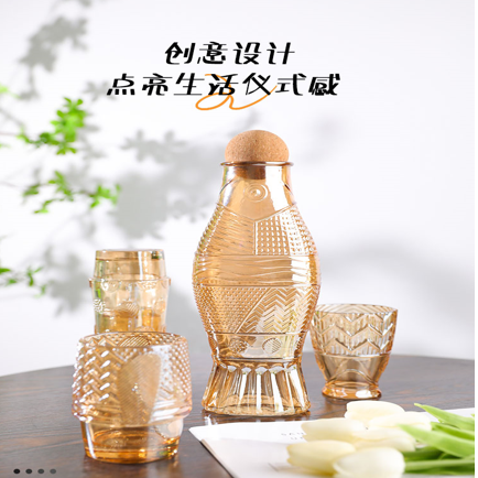 乐唯诗鱼壶5件套YH/L5