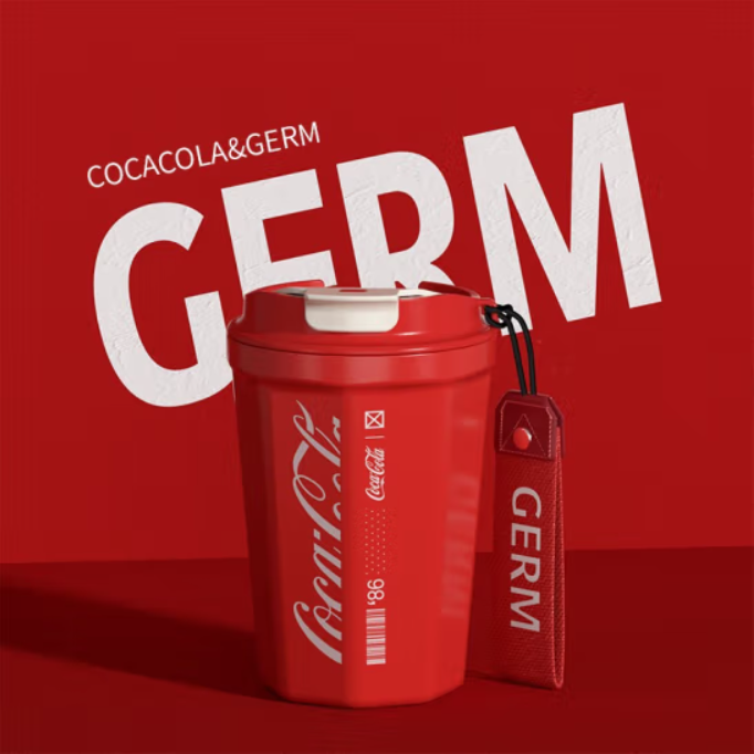 GERM可口可乐联名款菱形咖啡杯