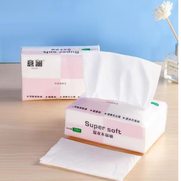 塑料软包抽纸现货120抽
