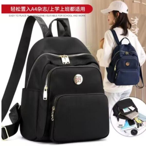 休闲双肩背包潮女士背包电脑包