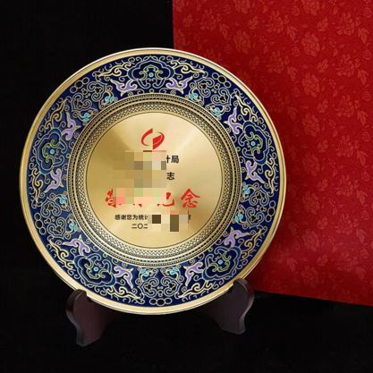 金属圆盘奖牌22*22CM