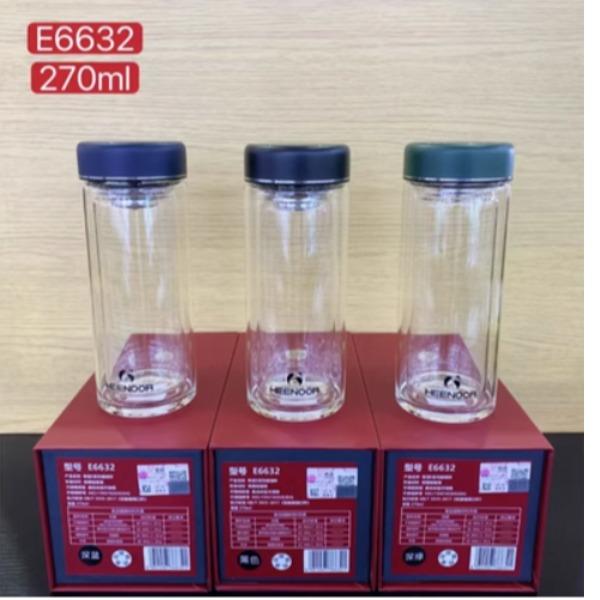 希诺双层玻璃杯经典E-6632