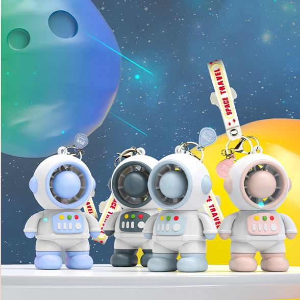 LMINI钥匙扣太空人风扇