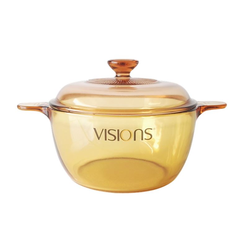 VISIONS康宁晶彩透明锅1.5L深锅
